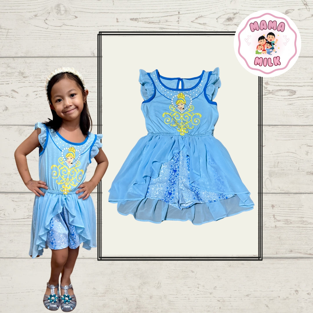 Cinderella romper with skirt