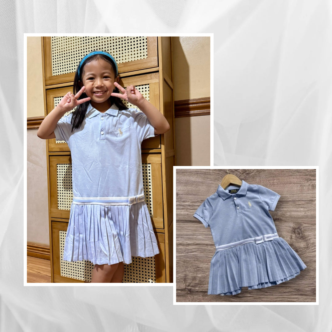 RL Blue Ribbon Dress