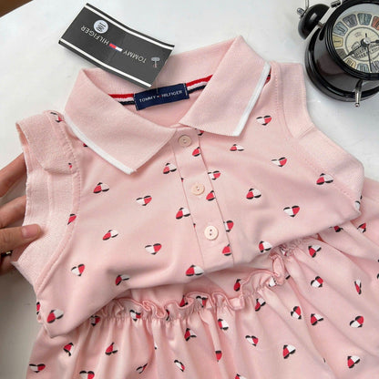 Tommy Heart Skort Set